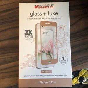 Brand new ZAGG gold screen protector